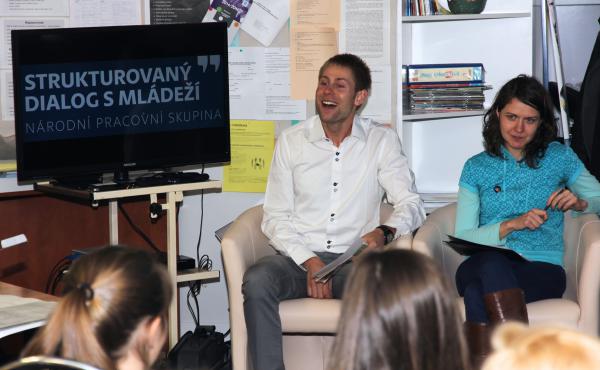 Národní pracovní skupina pro strukturovaný dialog s mládeží: Debata Olomouc